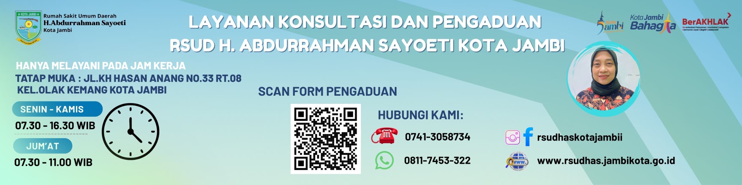 Layanan Konsultasi RSUD H. Abdurrahman Sayoeti Kota Jambi